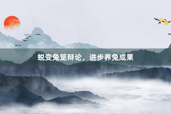 蜕变兔笼辩论，进步养兔成果